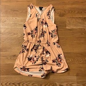 Rue 21 zip up romper